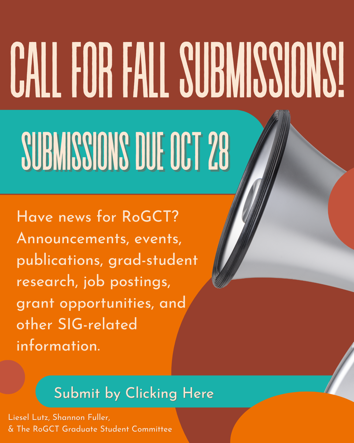 Fall Newsletter Submissions